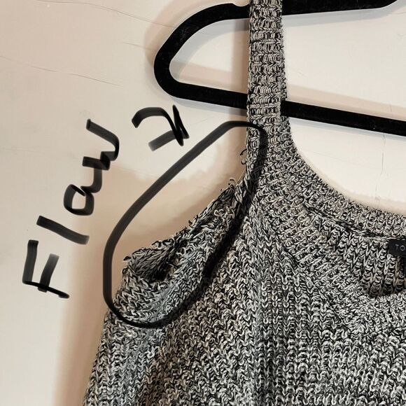 5 for $25🔥Torrid Knit Cold Shoulder Sweater Tunic Size 2/ 2X - Picture 3 of 7